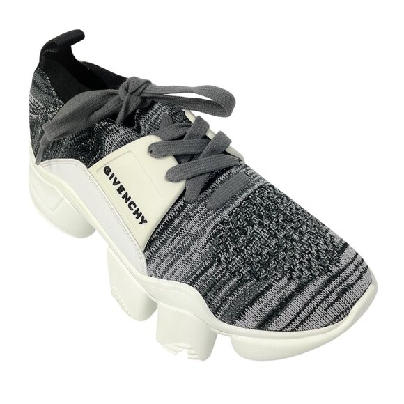 Givenchy Black Fabric Low Top Sneakers